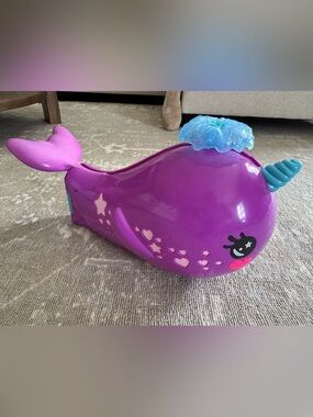 Polly Pocket Sparkle Cove Adventure Narwhal Adventurer Boat Playset